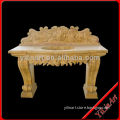 Yellow Stone Carving Bathroom Wash Basin YL-Y073